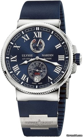 Ulysse Nardin Marine Chronometer Manufacture Mens watch Unisex Automatic Titanium 1183-126-3.43