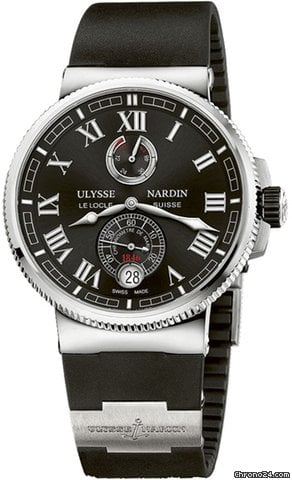Ulysse Nardin Marine Chronometer Manufacture Mens watch Unisex Automatic Titanium 1183-126-3.42