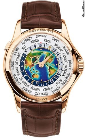 Patek Philippe World Time Mens watch Unisex Automatic Rose gold 5131R