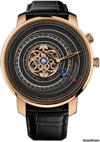 Graham Mens watch Unisex Automatic Rose gold 2GGBP.B01A