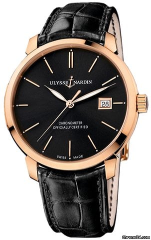 Ulysse Nardin San Marco Mens watch Unisex Automatic Rose gold 8156-111-2-92