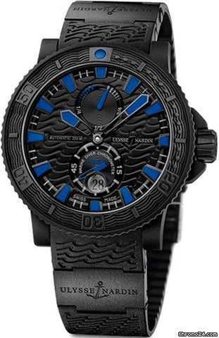 Ulysse Nardin Diver Black Sea Mens watch Unisex Automatic Steel 263-92-3C-923