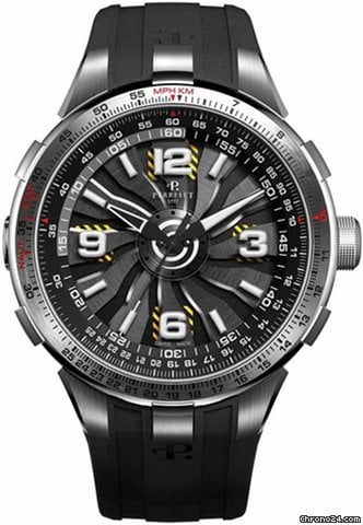 Perrelet Turbine Pilot Mens watch Unisex Automatic Steel A1085.1