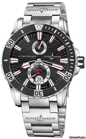 Ulysse Nardin Diver Chronometer Mens watch Unisex Automatic Steel 263-10-7M-92