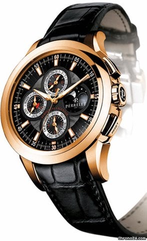 Perrelet Moonphase Mens watch Unisex Automatic Rose gold A3023.1