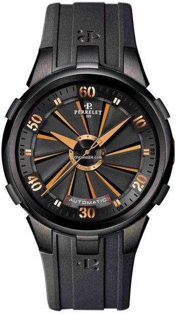 Perrelet Turbine XL Mens watch Unisex Automatic Steel A4053.1