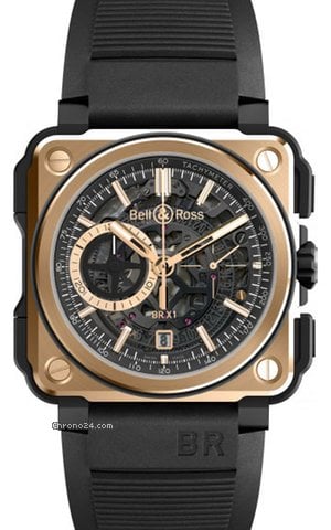 Bell & Ross BR-X1 Mens watch Unisex Automatic Rose gold BRX1-CE-PG