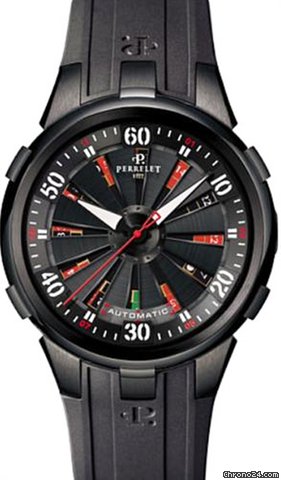 Perrelet Turbine XL Mens watch Unisex Automatic Steel A4054.1
