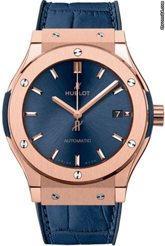 Hublot Classic Fusion Blue Mens watch Unisex Automatic 511.OX.7180.LR