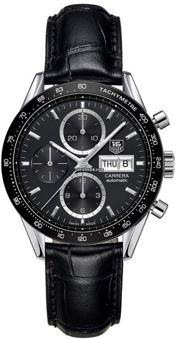 TAG Heuer Carrera Calibre 16 Mens watch Unisex Automatic Steel CV201AG.FC6266