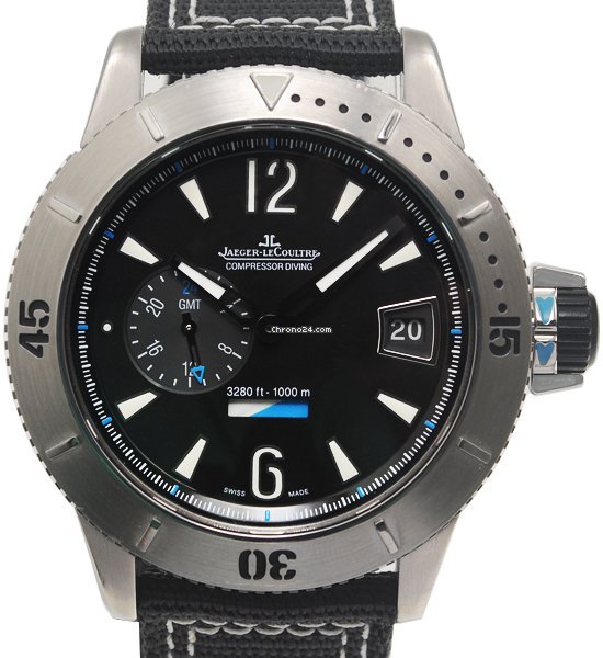 Jaeger-LeCoultre Master Compressor Diving GMT Mens watch Unisex Automatic Titanium Q184T770