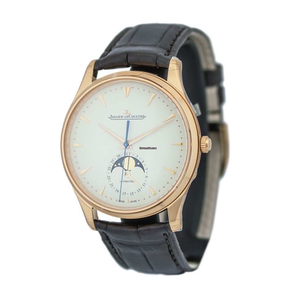 Jaeger-LeCoultre Master Ultra Thin Moon Mens watch Unisex Automatic Rose gold Q1362520 or 1362520