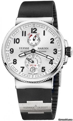 Ulysse Nardin Marine Chronometer Manufacture Mens watch Unisex Automatic Steel 1183-126-3.61
