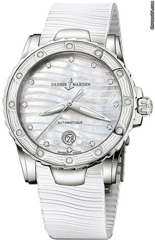 Ulysse Nardin Lady Diver Womens watch Automatic Steel 8153-180E-3-10