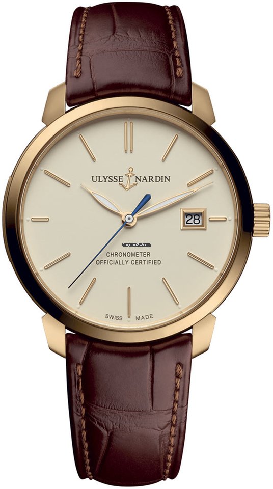 Ulysse Nardin San Marco Mens watch Unisex Automatic Rose gold 8156-111-2 91