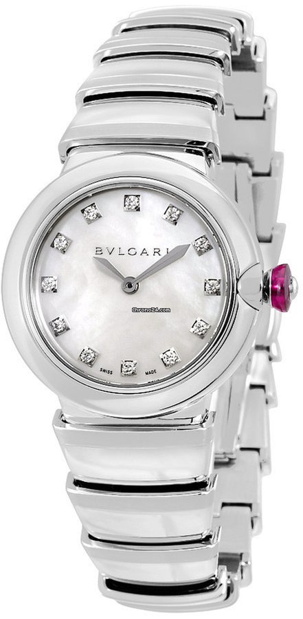 Bulgari Lucea Womens watch Quartz Steel 102196 lu28wss 12