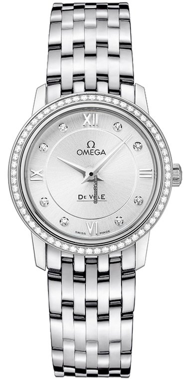 Omega De Ville Prestige Womens watch Quartz Steel 424.15.27.60.52.001
