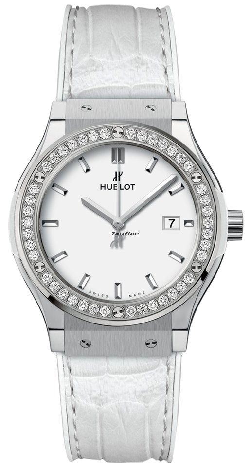 Hublot Classic Fusion Quartz Womens watch Quartz Titanium 581.ne.2010.lr.1204