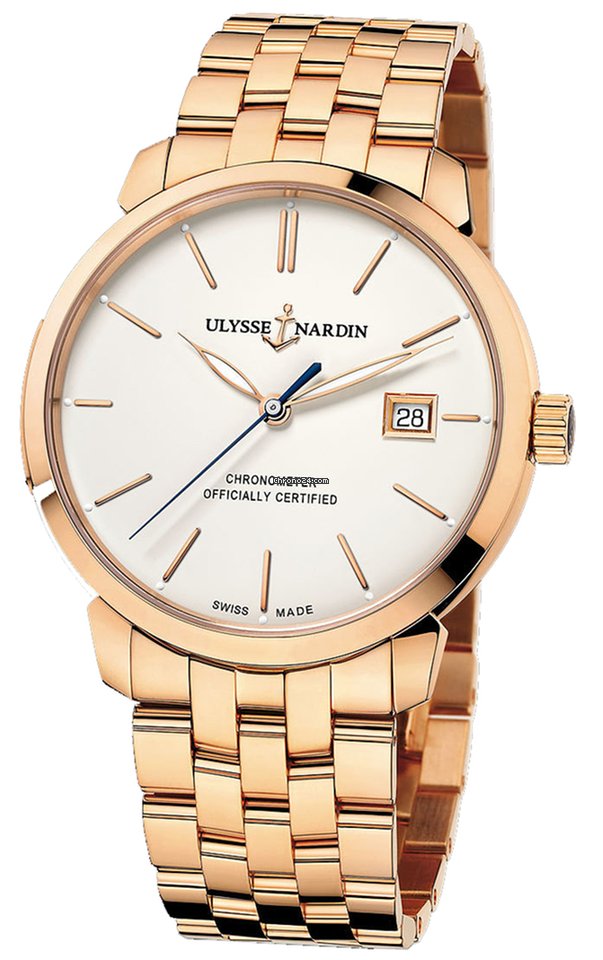 Ulysse Nardin San Marco Mens watch Unisex Automatic Rose gold 8156-111-8 91