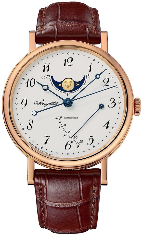 Breguet Classique Mens watch Unisex Automatic Rose gold 7787br 29 9v6
