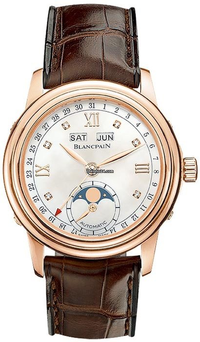 Blancpain Leman Moonphase Womens watch Automatic Rose gold 2360-3691a-55b