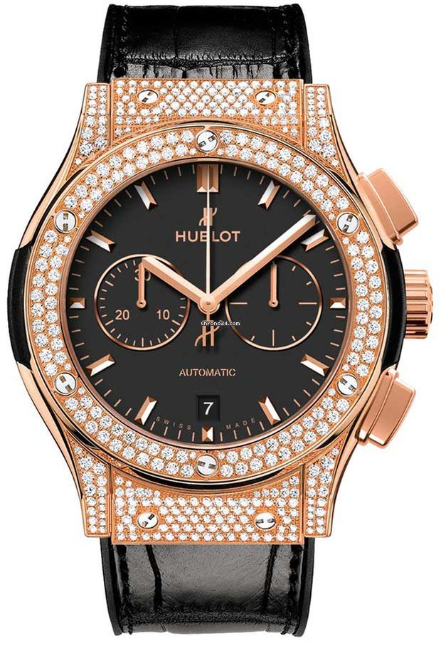 Hublot Classic Fusion Chronograph Mens watch Unisex Automatic Rose gold 541.ox.1181.lr.1704