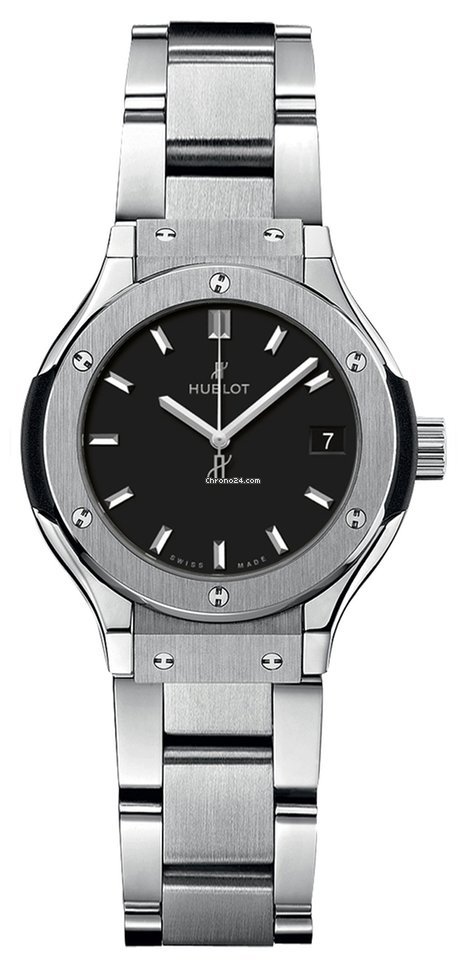 Hublot Classic Fusion Quartz Womens watch Quartz Titanium 581.nx.1171.nx