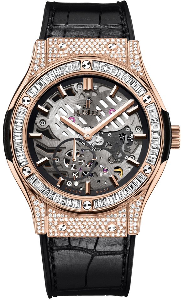 Hublot Classic Fusion Ultra-Thin Mens watch Unisex Manual winding Rose gold 515.ox.0180.lr.0904