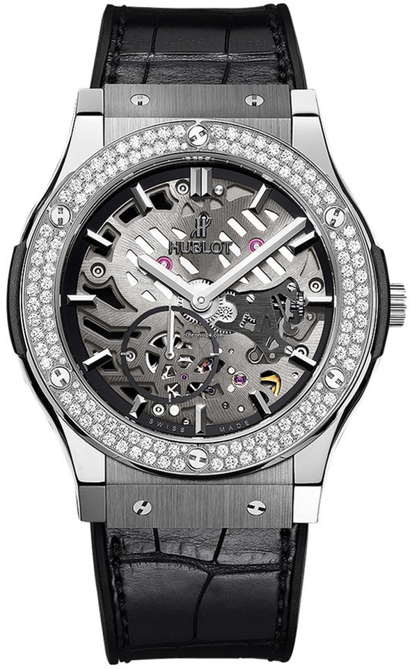Hublot Classic Fusion Ultra-Thin Mens watch Unisex Manual winding Titanium 515.nx.0170.lr.1104