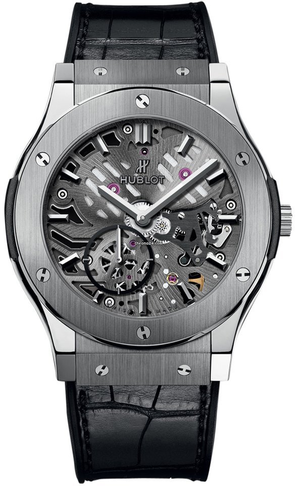 Hublot Classic Fusion Ultra-Thin Mens watch Unisex Manual winding Titanium 545.nx.0170.lr