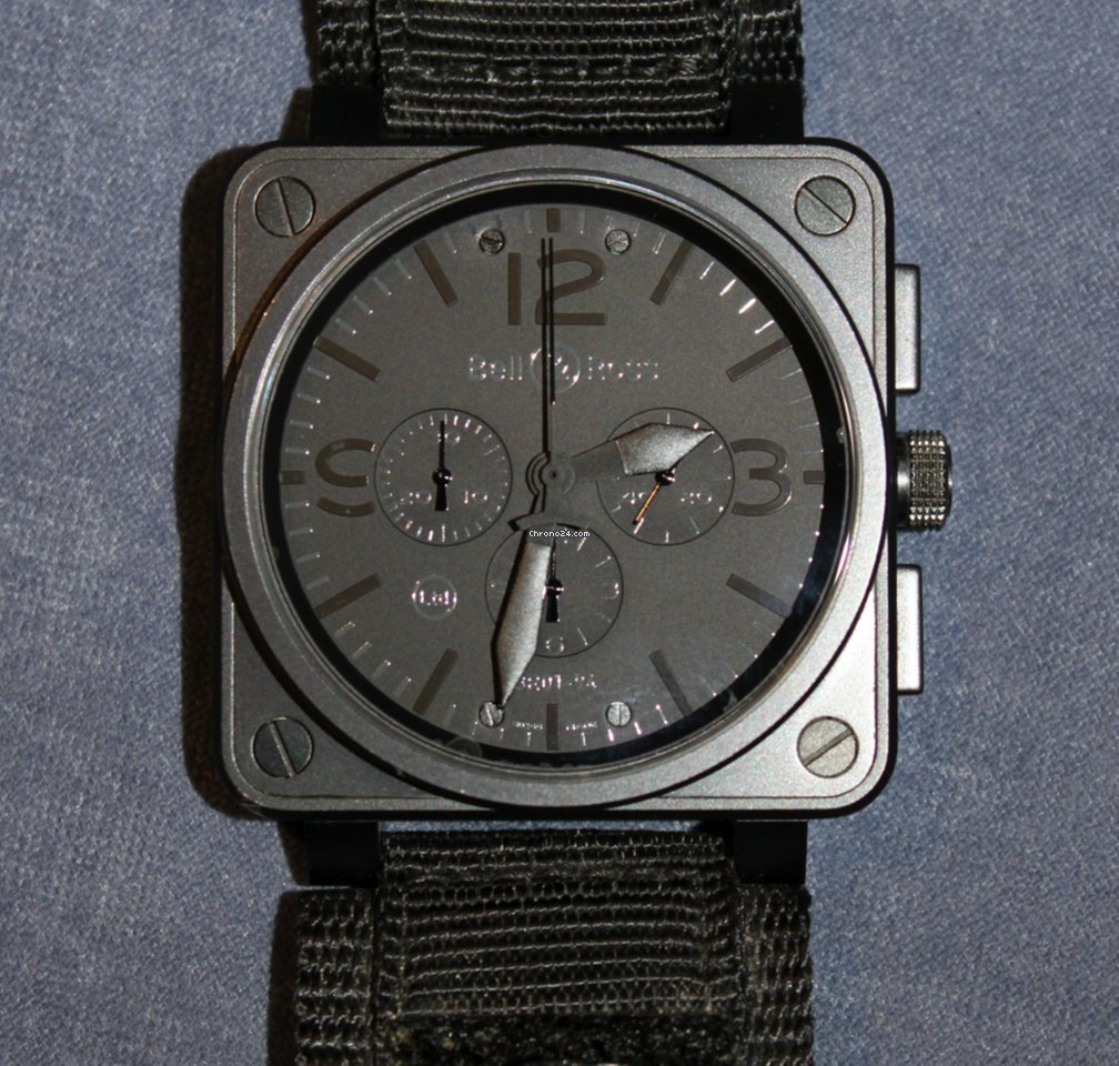 Bell & Ross BR 01-94 Chronographe Mens watch Unisex Automatic Steel BR 01-94