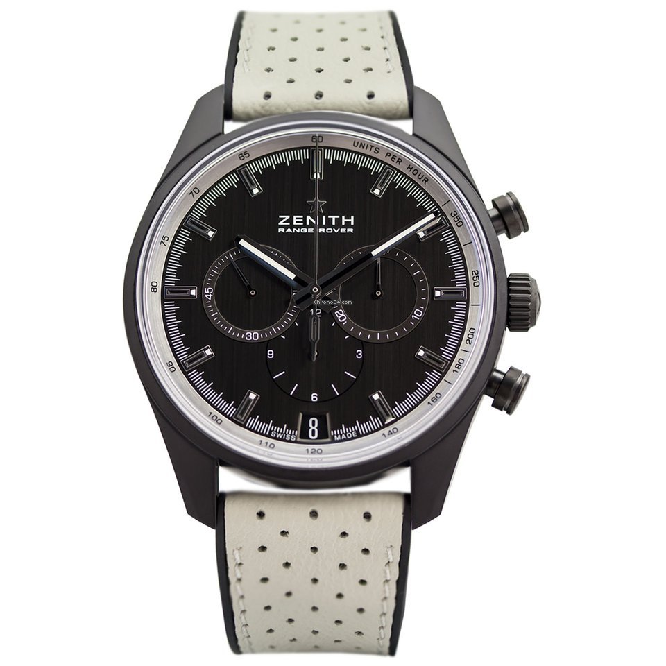 Zenith El Primero Chronomaster Mens watch Unisex Automatic Ceramic 24.2040.400 27.R797