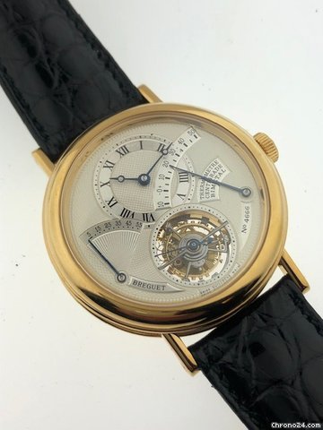 Breguet Mens watch Unisex Manual winding Yellow gold 3760BA