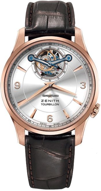 Zenith Elite Tourbillon Mens watch Unisex Automatic Rose gold 18.2192.4041-01.C498