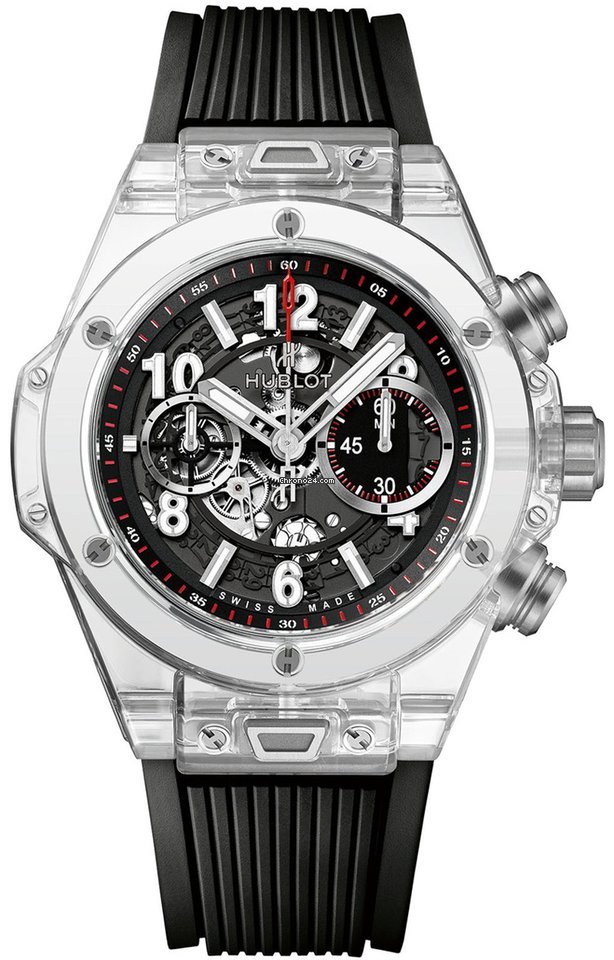 Hublot Big Bang Unico Mens watch Unisex Automatic 411.jx.1170.rx Magic Sapphire