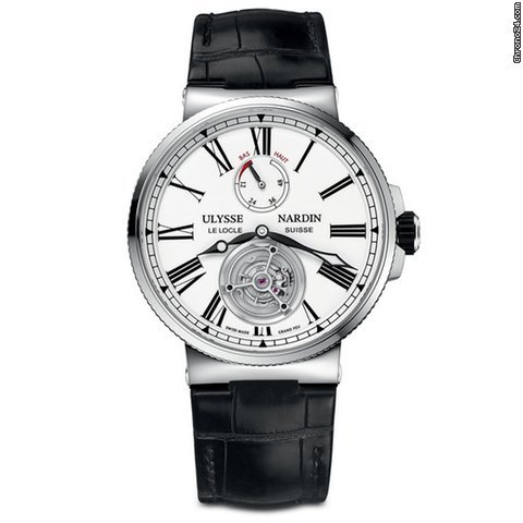 Ulysse Nardin Marine Tourbillon Mens watch Unisex Automatic Steel 1283-181 E0