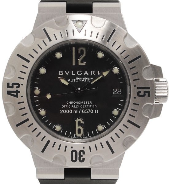 Bulgari Diagono Mens watch Unisex Automatic Steel SD 42 S