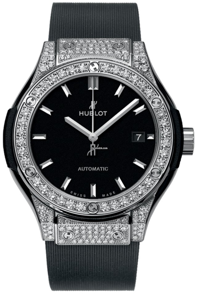 Hublot Classic Fusion 45, 42, 38, 33 mm Womens watch Automatic Titanium 582.nx.1170.rx.1704