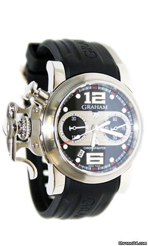 Graham Chronofighter R.A.C. Mens watch Unisex Automatic Steel 2CRBS.B01A.K25B