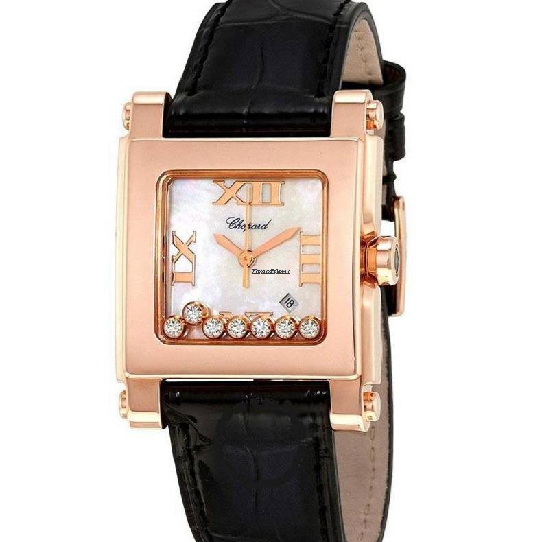 Chopard Happy Sport Womens watch Quartz Rose gold 275321-5001