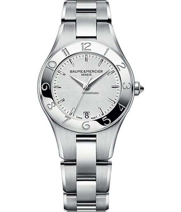 Baume & Mercier Linea Mens watch Unisex Quartz Silver MOA10009