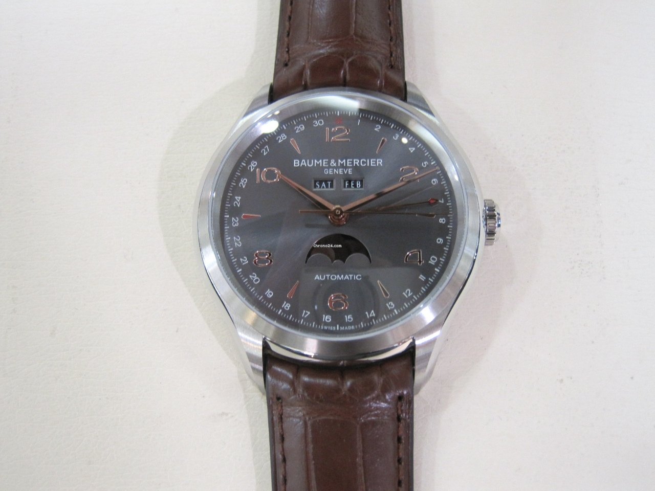 Baume & Mercier Clifton Mens watch Unisex Automatic Steel MOA10213