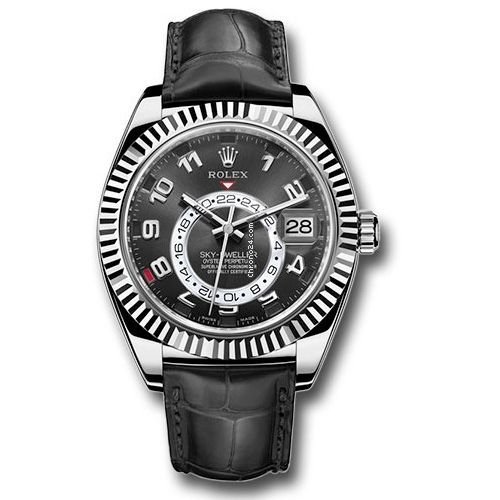 Rolex Sky-Dweller Mens watch Unisex White gold Automatic 326139 BK