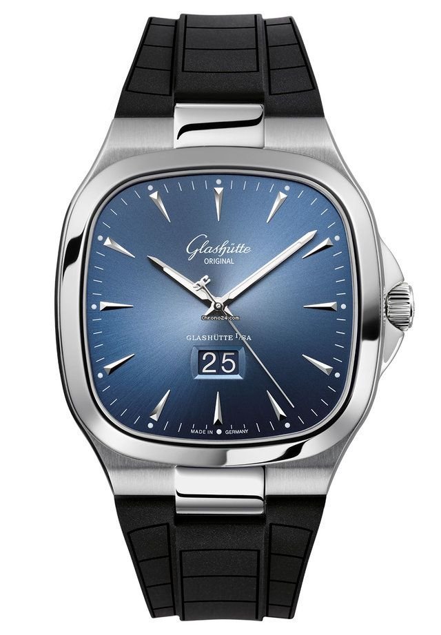 Glashtte Original Seventies Panorama Date Mens watch Unisex Automatic Steel 39-47-13-12-06