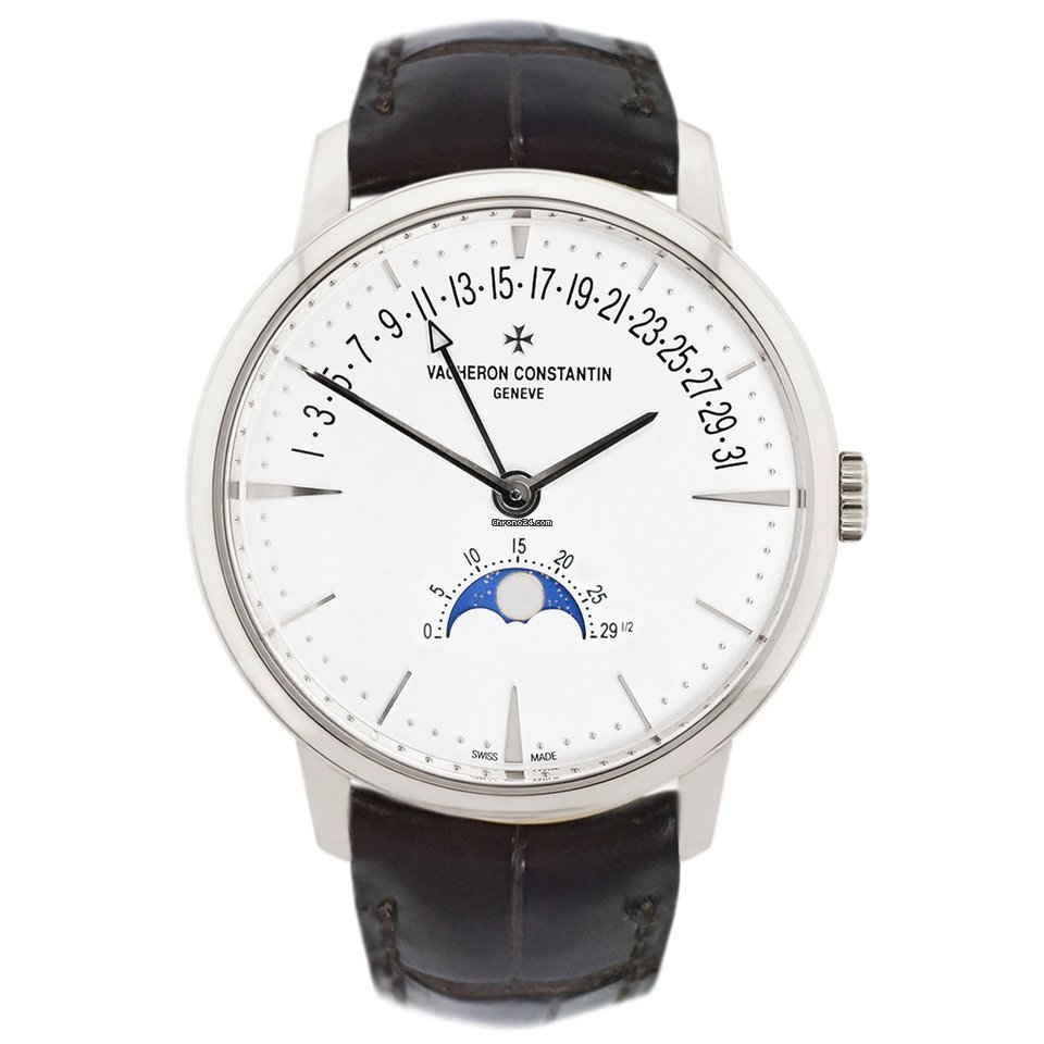 Vacheron Constantin Patrimony Mens watch Unisex Automatic White gold 4010U 000G-B330