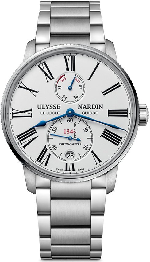 Ulysse Nardin Marine Torpilleur Mens watch Unisex Automatic Steel 1183-310-7m 40