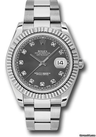 Rolex Datejust II Mens watch Unisex Steel Automatic 116334 rdo