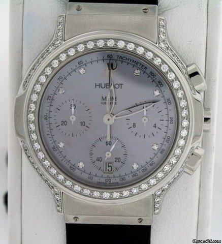 Hublot Elegant Mens watch Unisex Quartz Steel 1640.844M.1.024