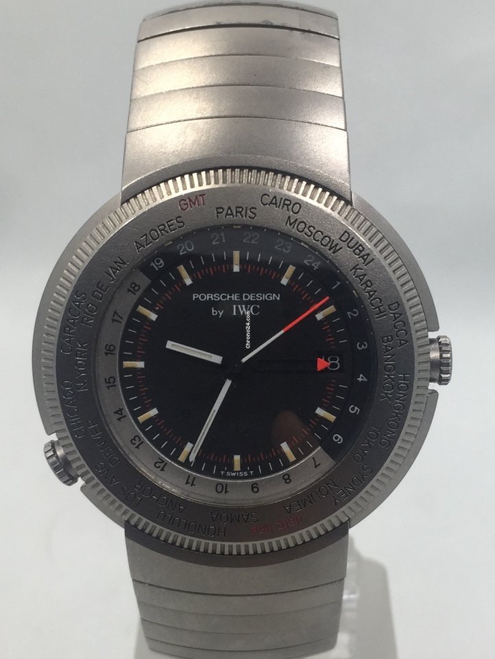 IWC Porsche Design Mens watch Unisex Quartz Titanium 3821