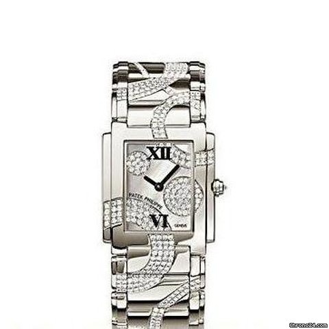 Patek Philippe Twenty~4 Womens watch Quartz White gold 4910 49G